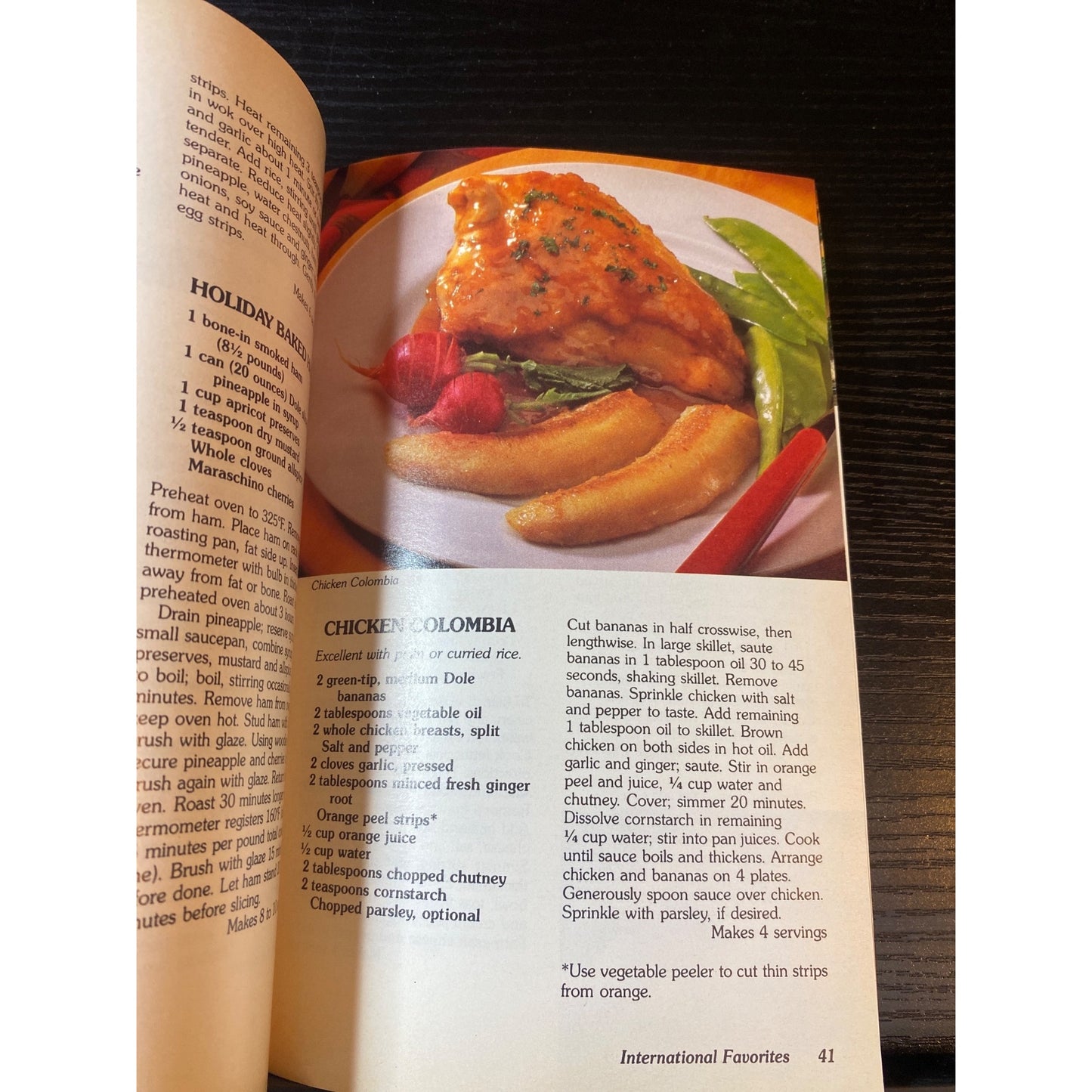 Easy To Elegant Dole 1988 Favorite Recipes Cookbook Booklet 150 Recipes