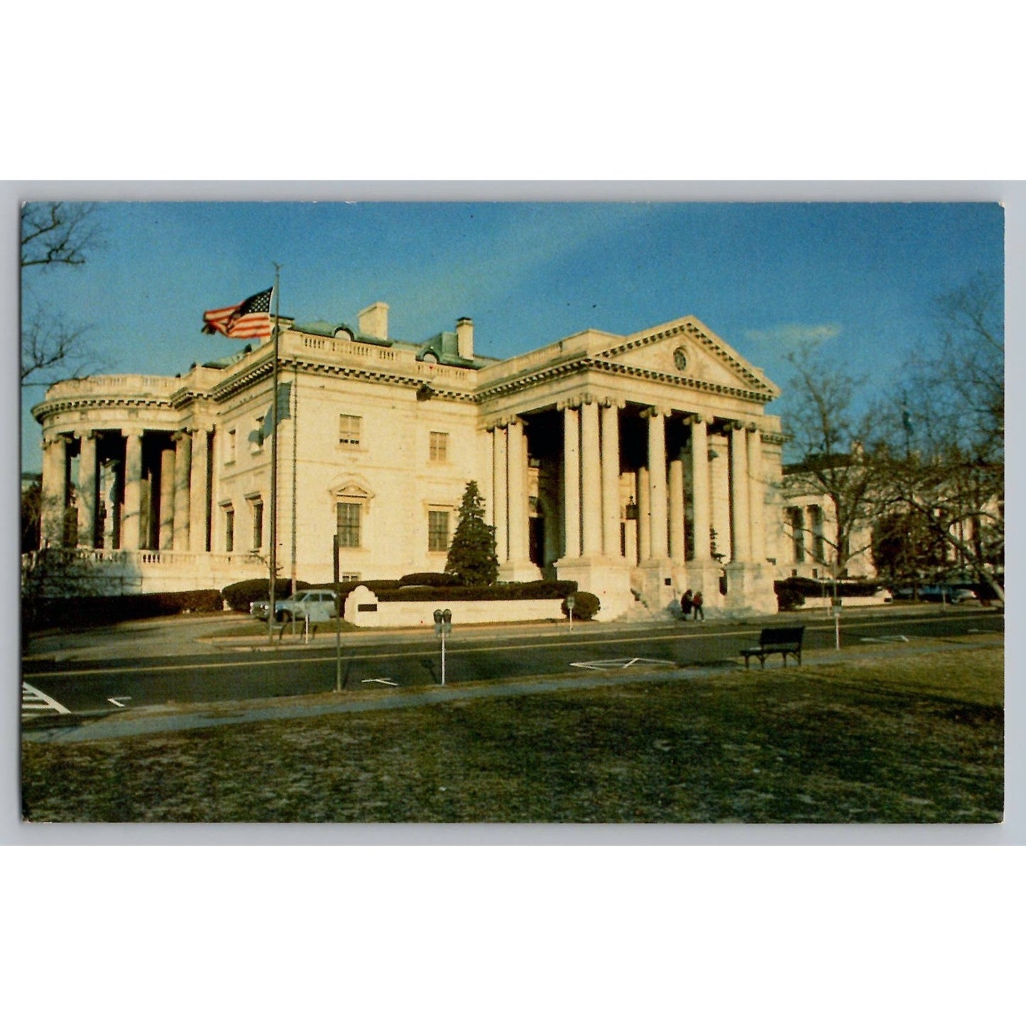 Washington DC NSDAR Memorial Continental Hall Postcard Chrome Unused