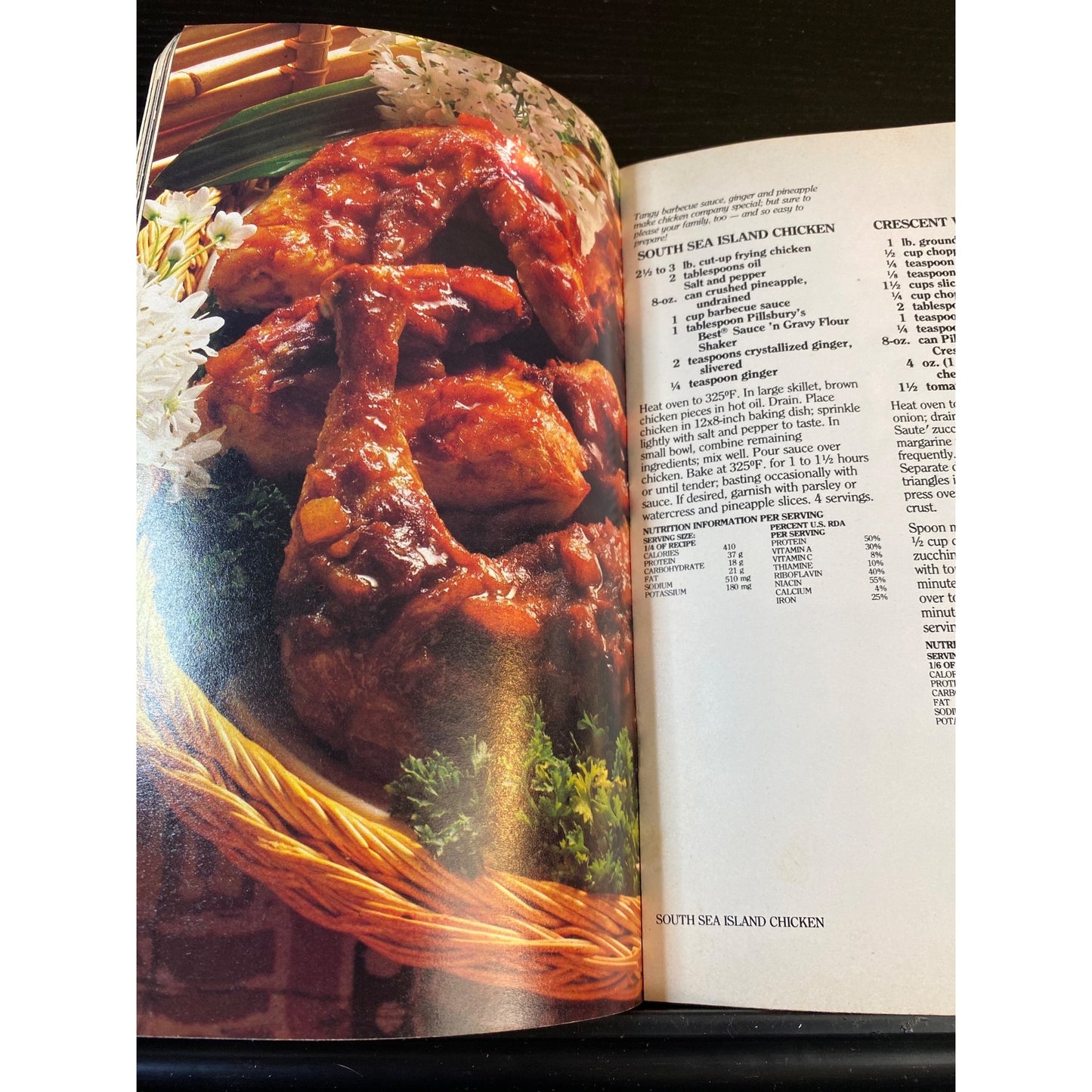 Pillsbury Easy & Elegant Recipes Cookbook Booklet 1981 100 Quick & Easy Recipes