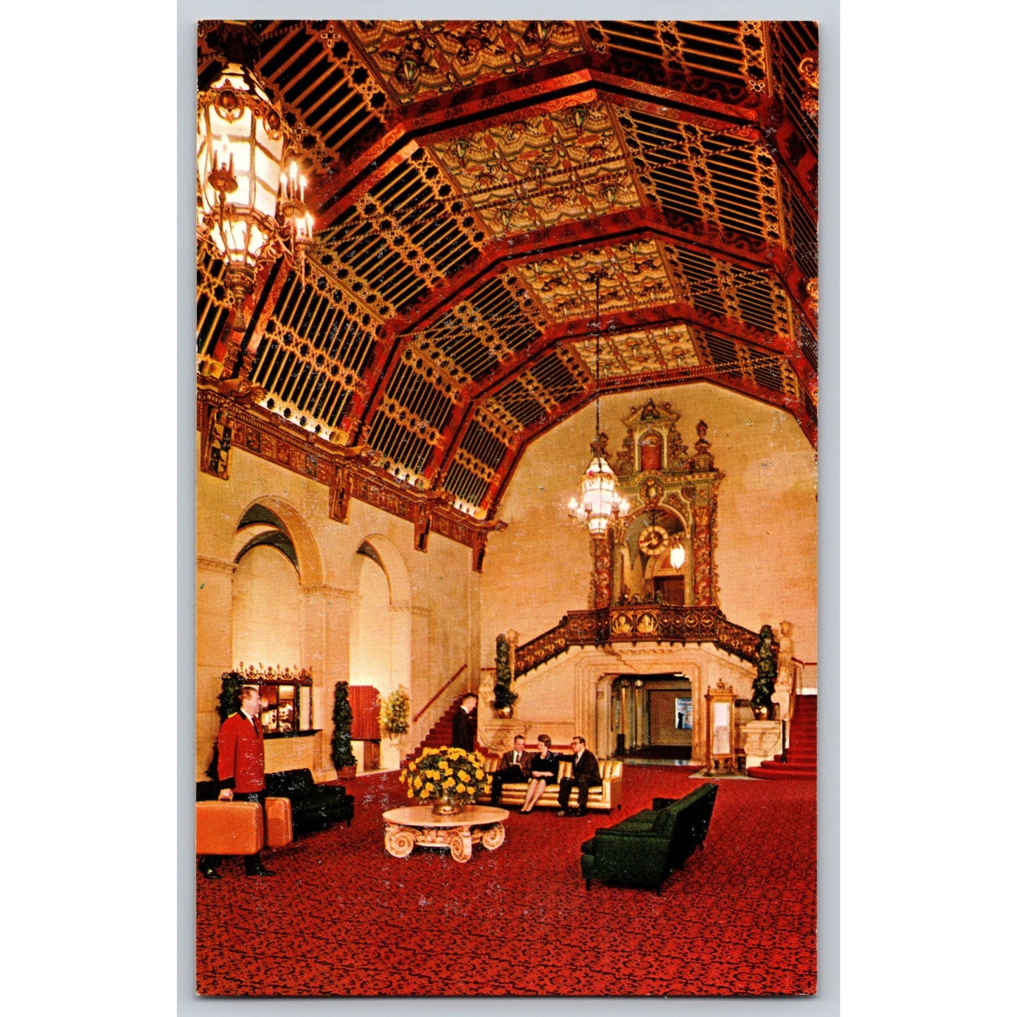 Los Angeles CA California The Biltmore Hotel Chrome Postcard Unused