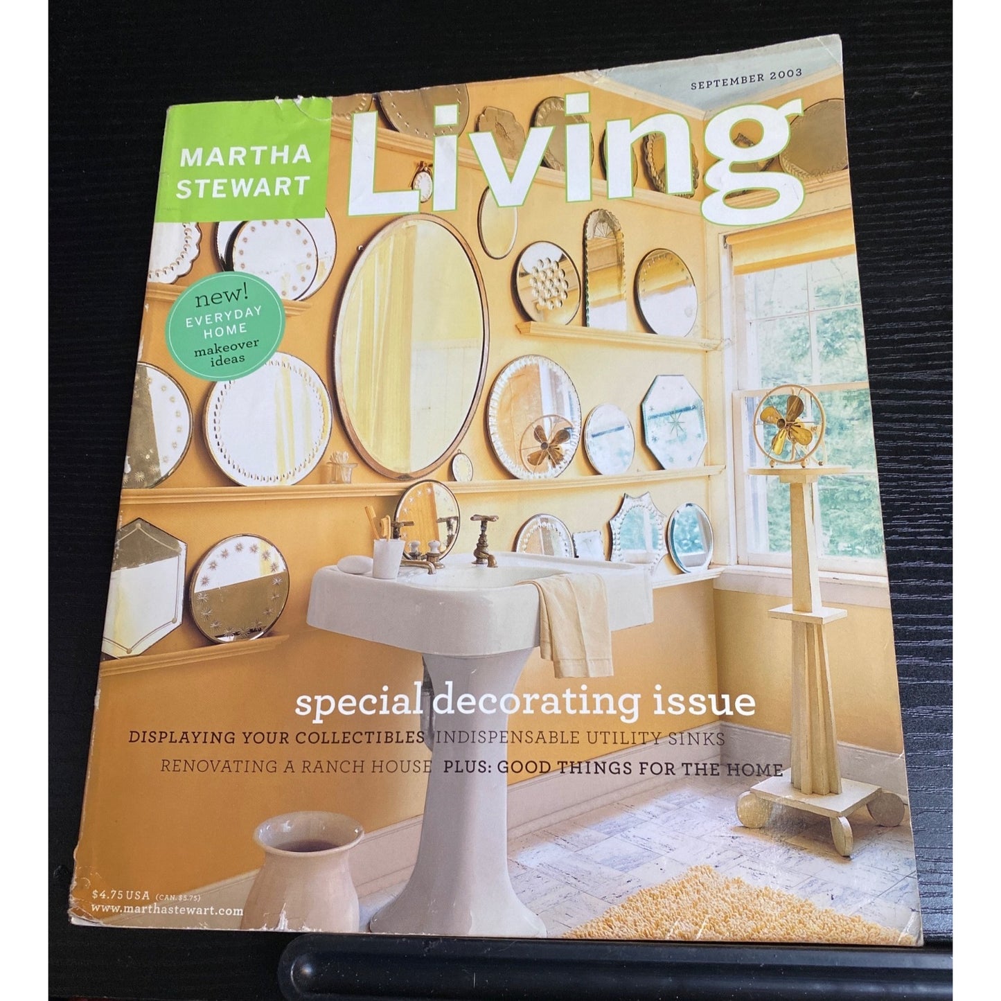 Martha Stewart Living Magazine September 2003 Special Decorating Issue