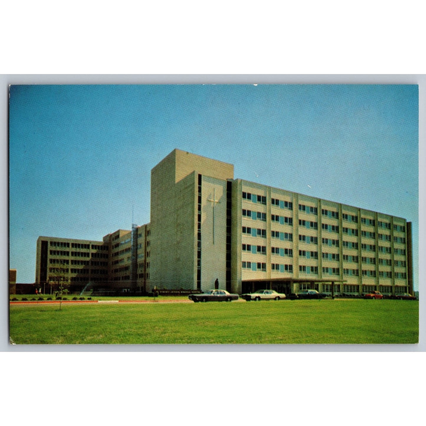 Jackson MS Mississippi St Dominic Jackson Health Services Hospital 70s Postcard