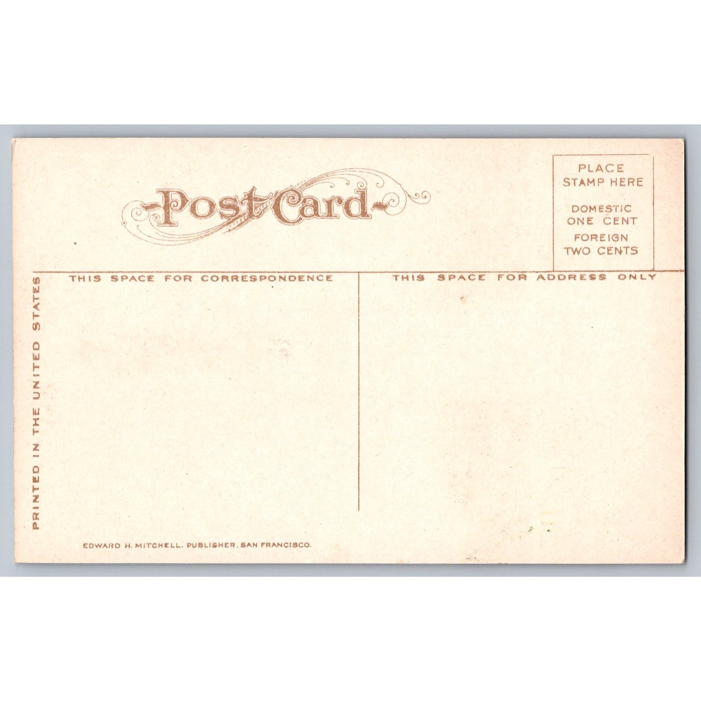 Olympia WA Washington Soldiers Monument Divided Back Postcard Edward H Mitchell