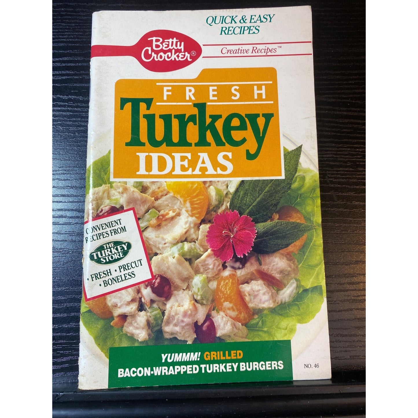 Betty Crocker Fresh Turkey Ideas Recipe Book No. 46 June 1990 Quick & Easy Meals