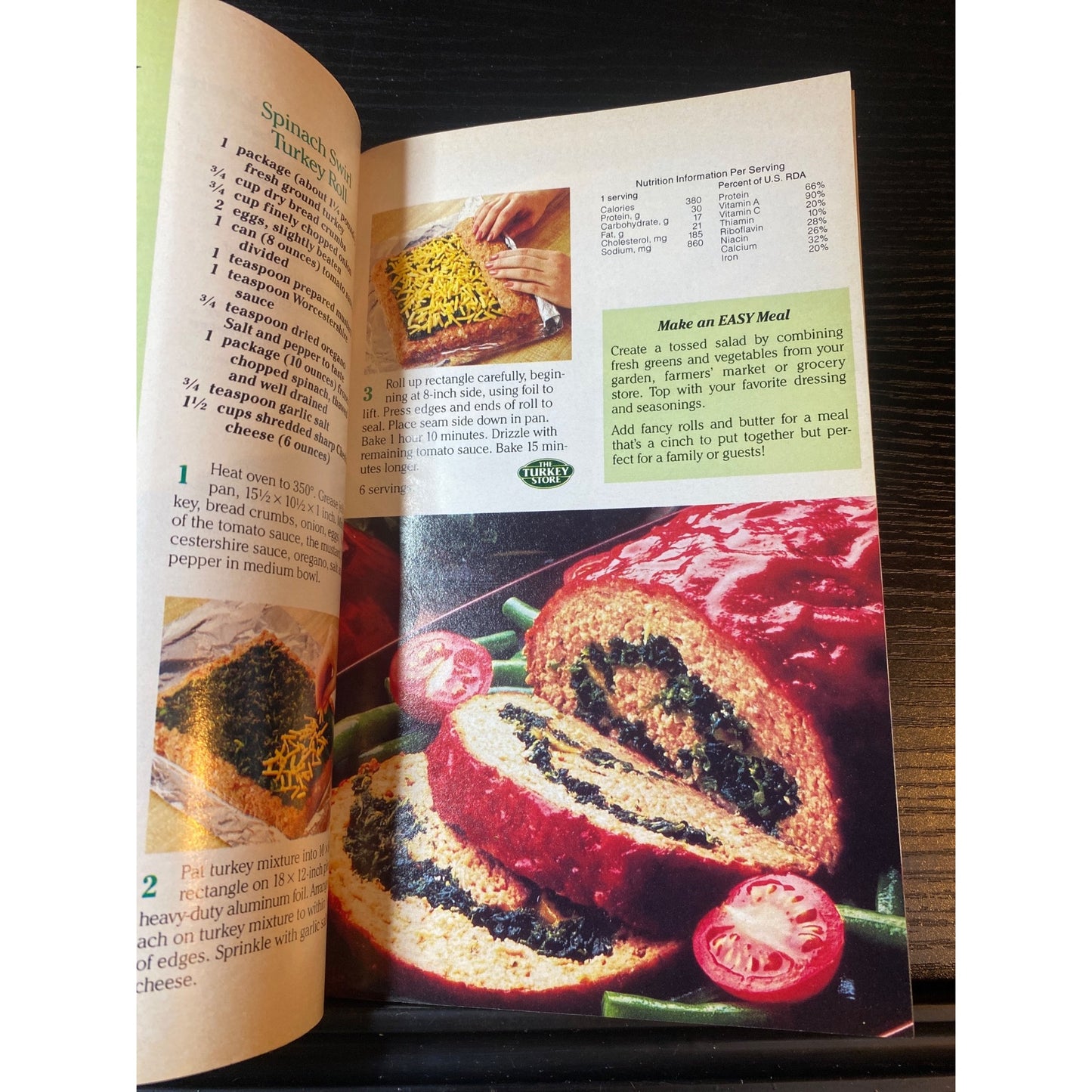 Betty Crocker Fresh Turkey Ideas Recipe Book No. 46 June 1990 Quick & Easy Meals