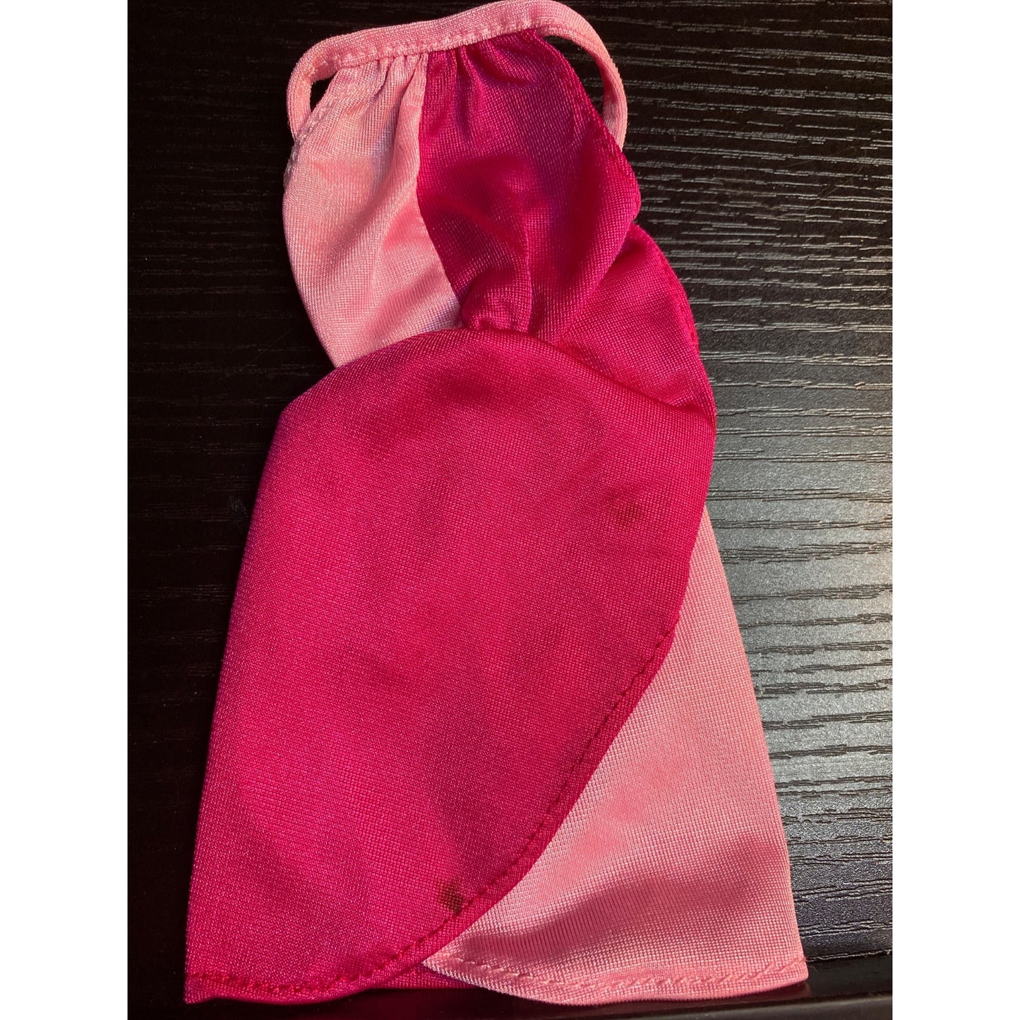 Barbie Fashion 1519 Feeling Pretty 1988 Two Tone Pink Mauve Halter Dress