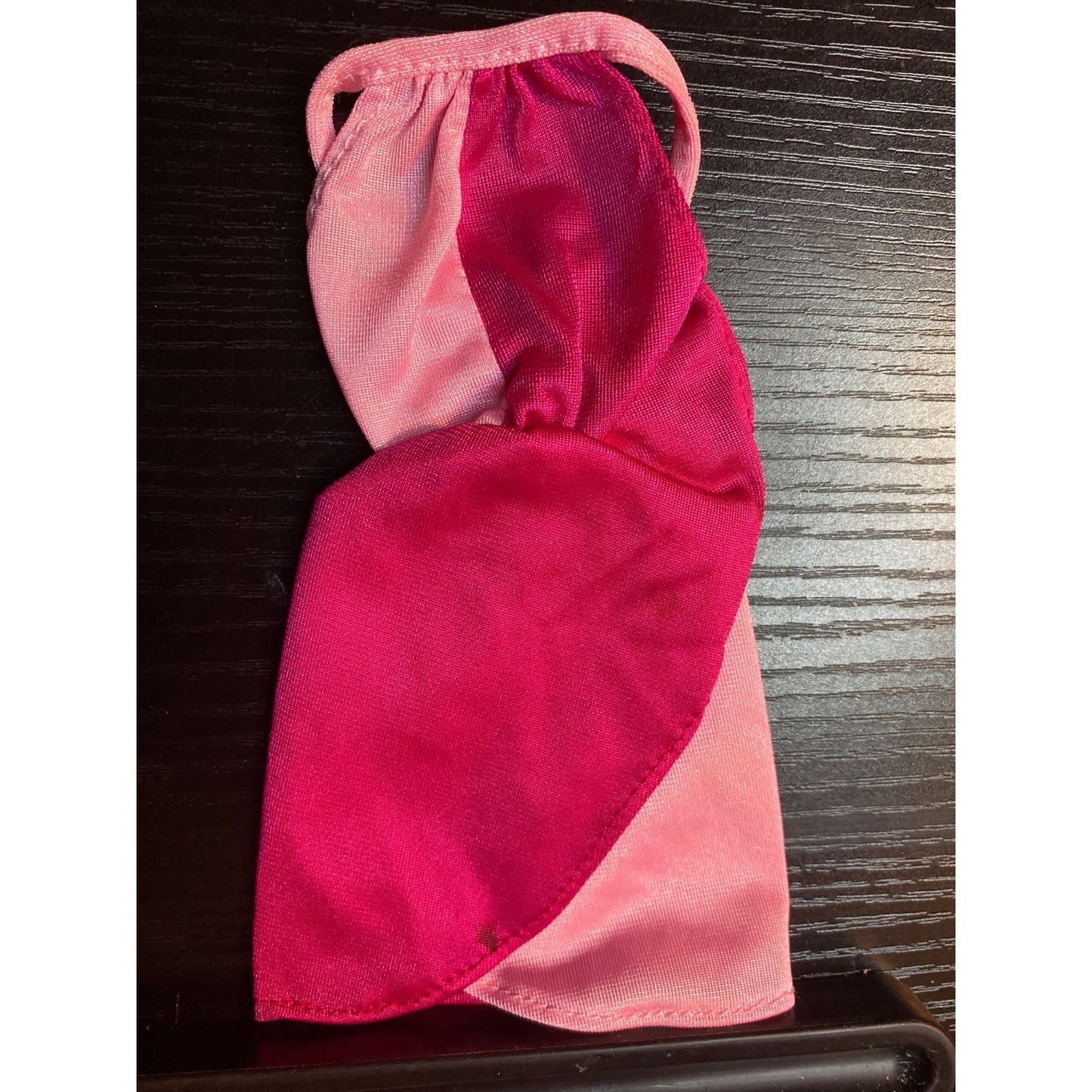 Barbie Fashion 1519 Feeling Pretty 1988 Two Tone Pink Mauve Halter Dress