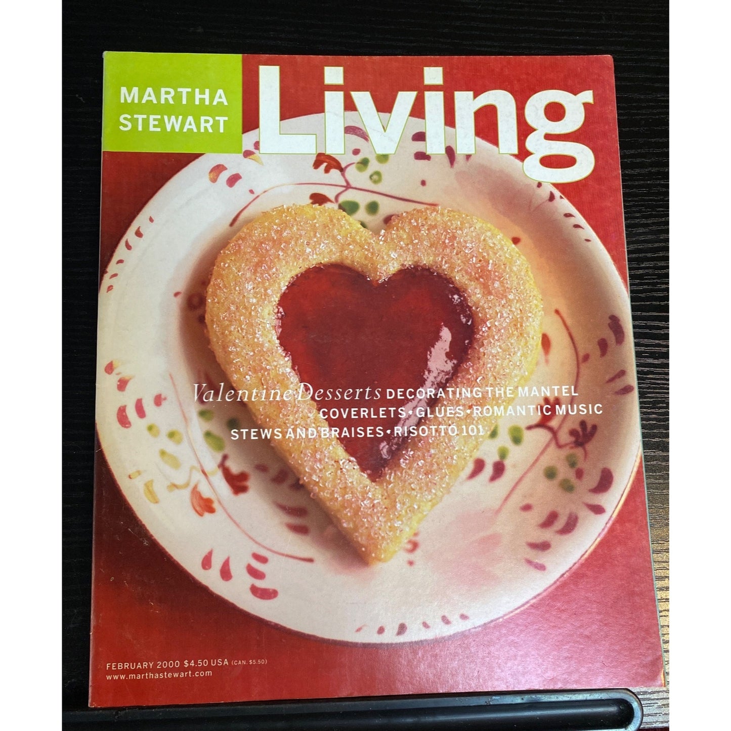Martha Stewart Living Magazine February 2000 Valentine’s Day Issue