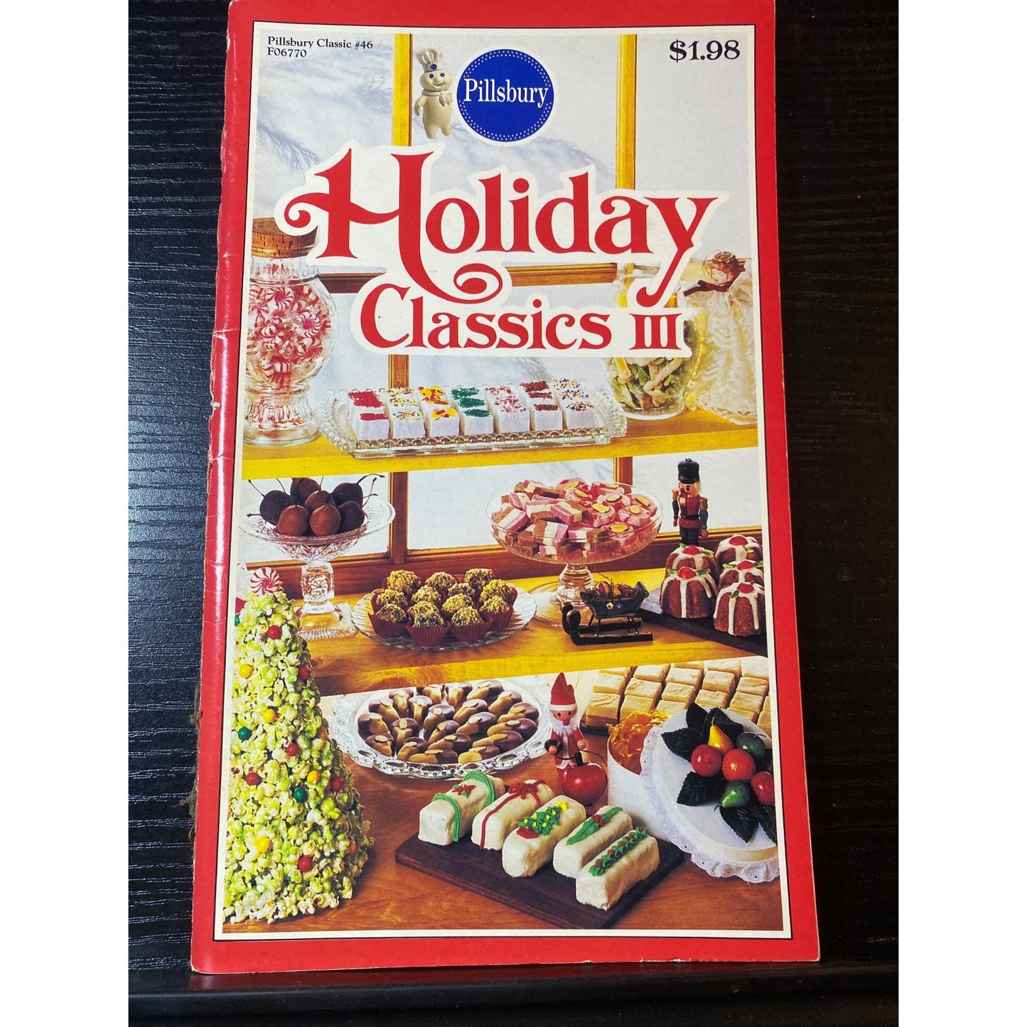 Pillsbury Holiday Classics III 1984 Cookbook Booklet Sweets Cookies Buffets