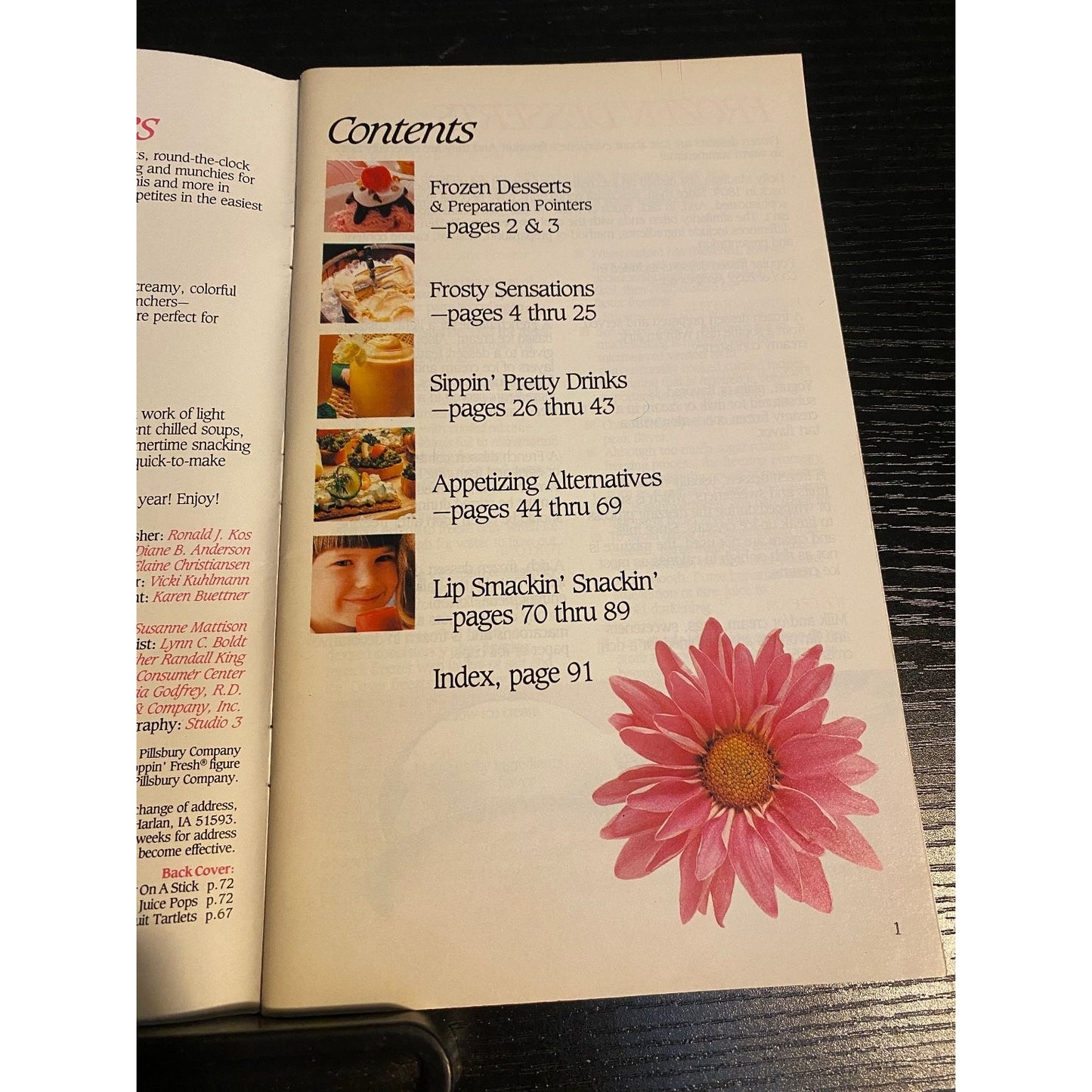 Pillsbury Classic Cookbook Booklet 1987 Light Meals Cool & Easy Recipes