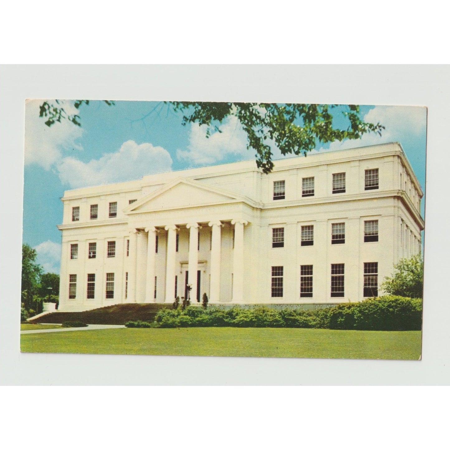 Montgomery AL Alabama Department of Archives and History 1950s Chrome Postcard Unused