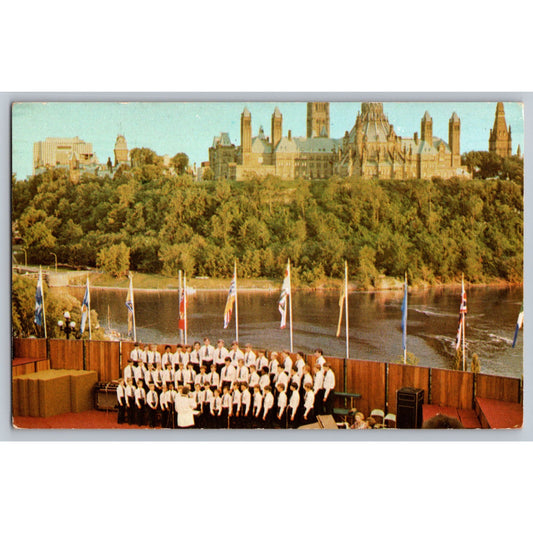 Astrolabe Ottawa Ontario Boys Club Choir Concert Chrome Postcard