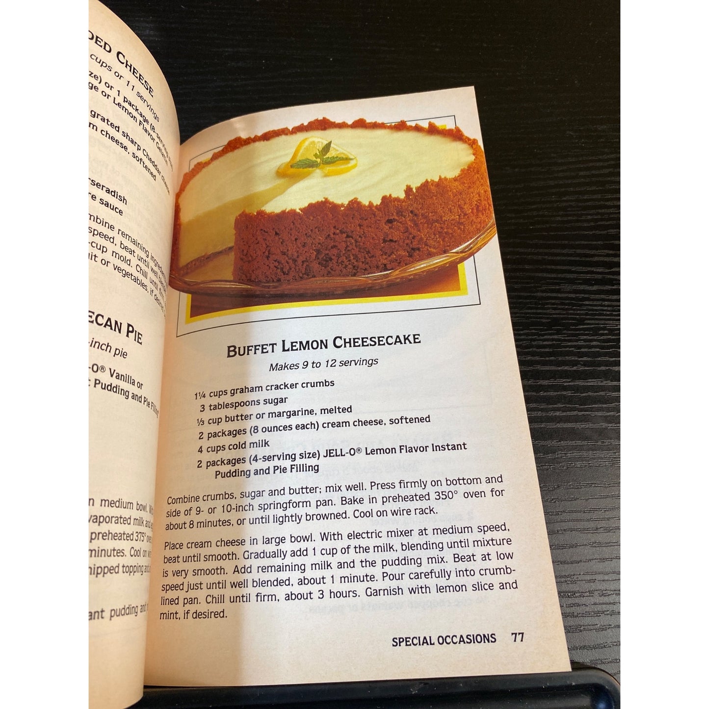 Favorite Recipes Jell-O Fun & Fabulous Recipes Cookbook Booklet 1988