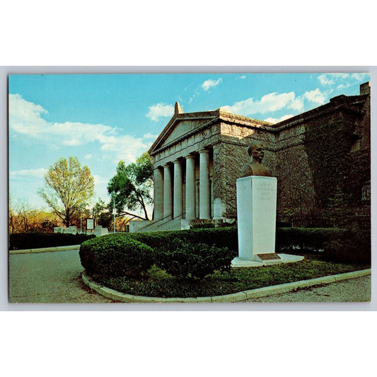 Cincinnati OH Ohio Art Museum 1964 Chrome Postcard Dexter Press