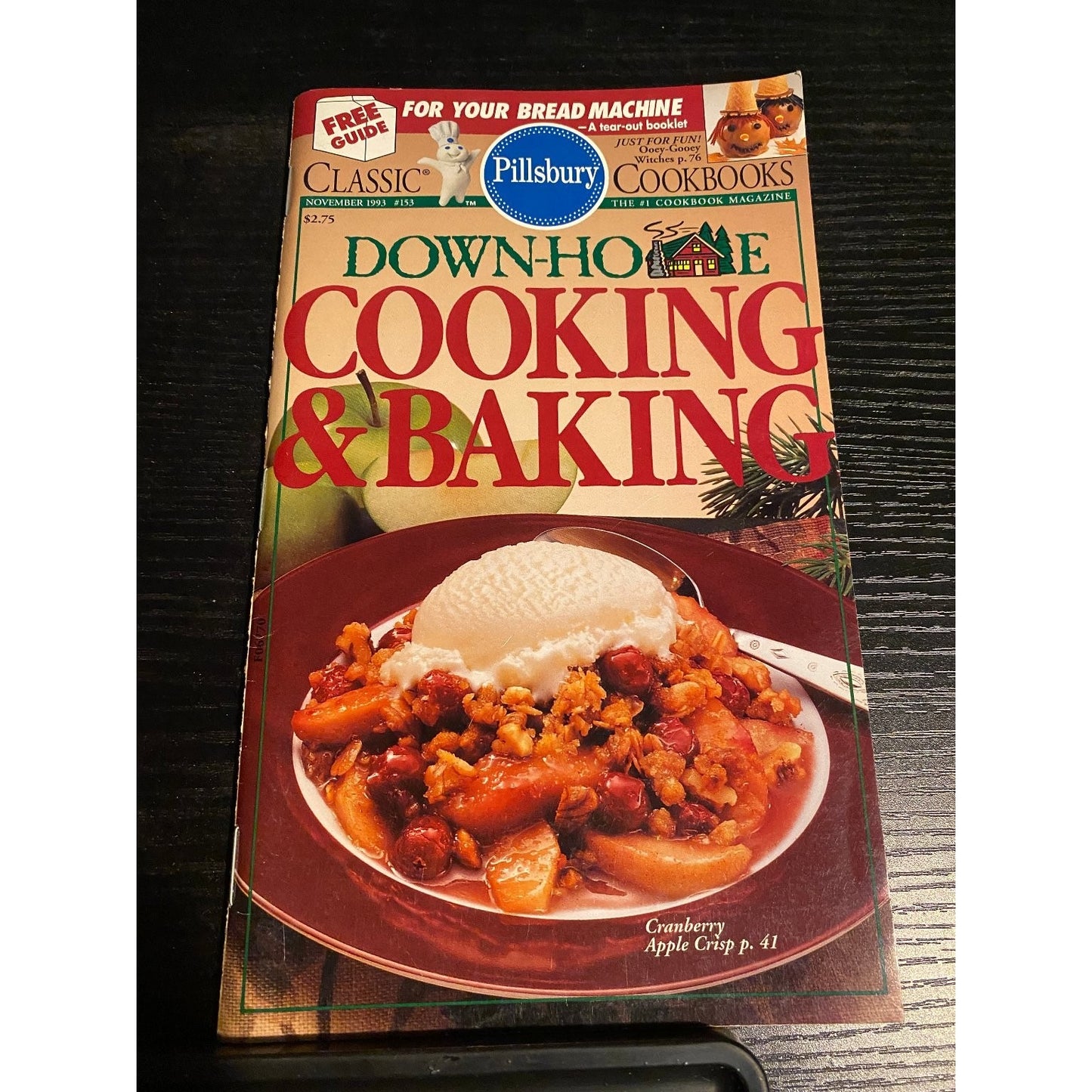 Pillsbury Classic Cookbook Booklet 1993 Down-Home Cooking & Baking Recipes