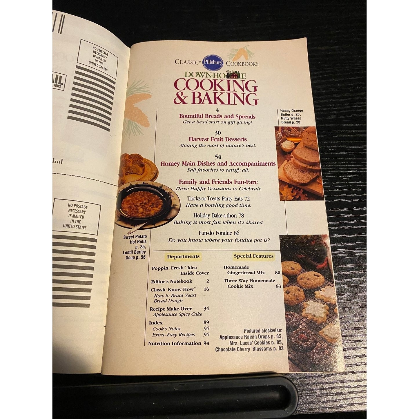 Pillsbury Classic Cookbook Booklet 1993 Down-Home Cooking & Baking Recipes