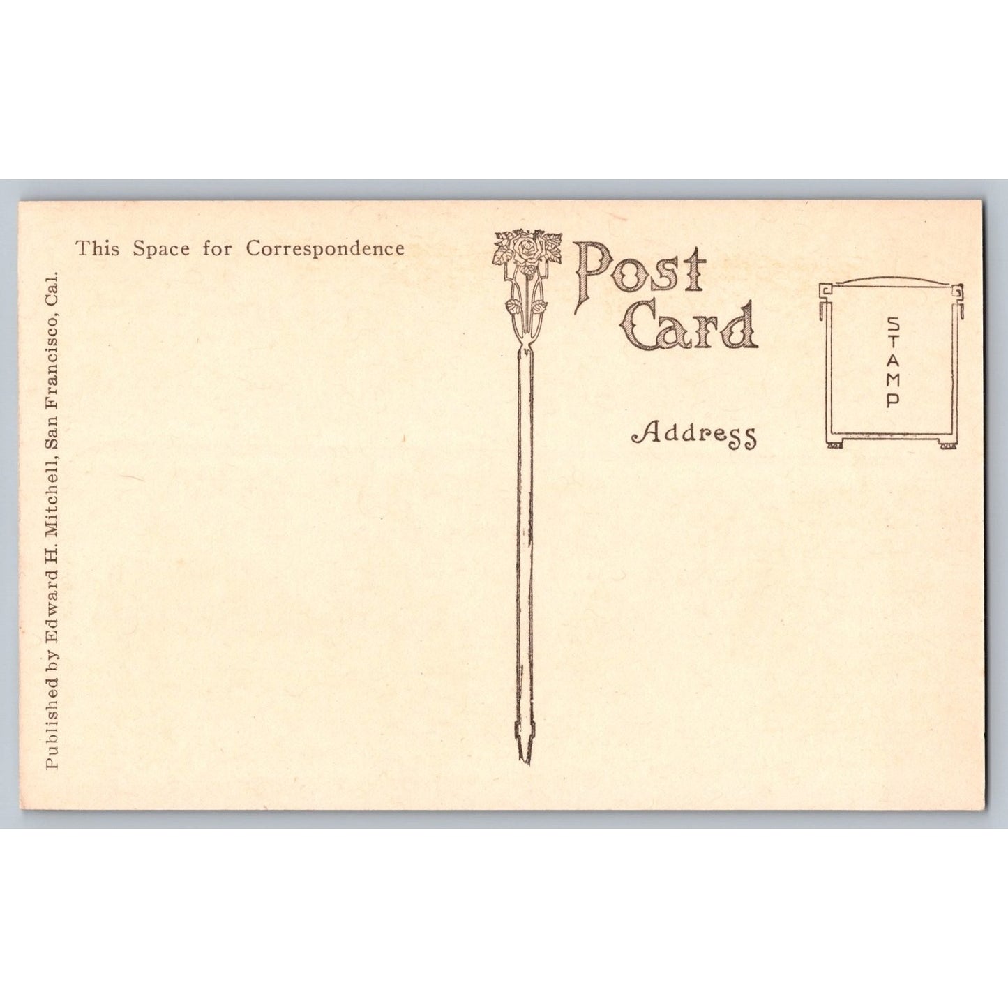 Portland OR Oregon Jefferson High School Divided Back Postcard Unused