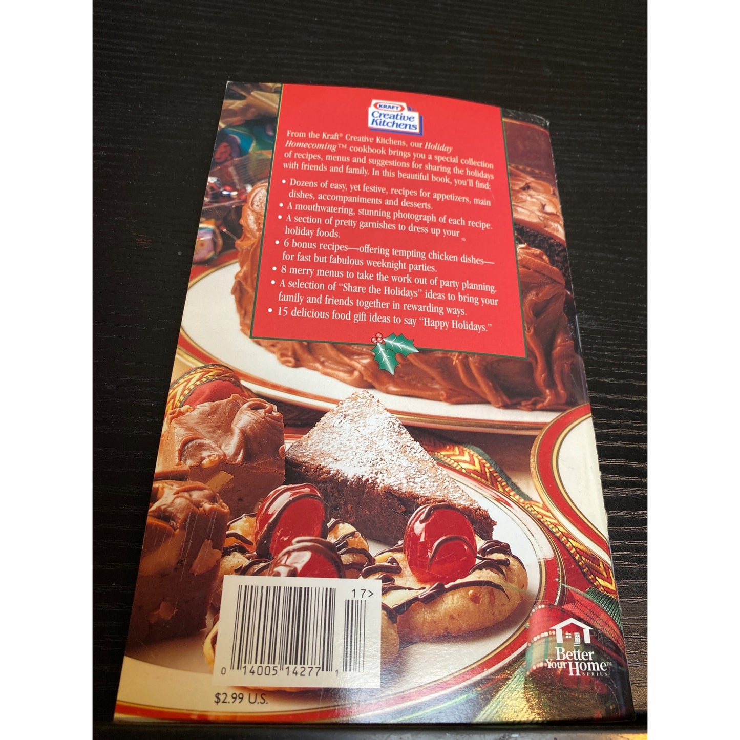 Cook Booklet Kraft Holiday Homecoming 87 Festive Recipes 15 Food Gift Ideas