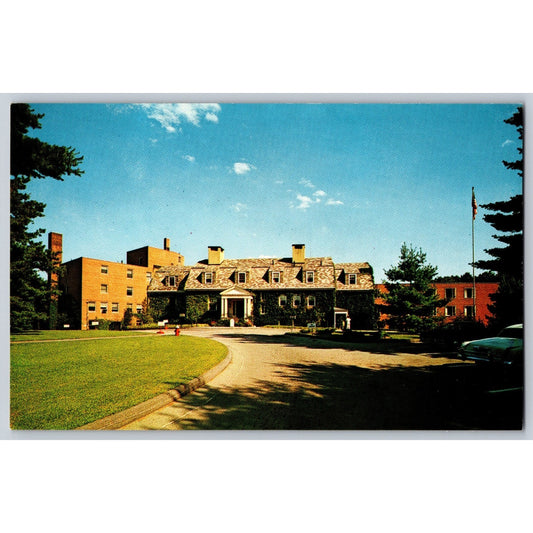 Postcard MA Massachusetts Concord Emerson Hospital 1950s Chrome Unused