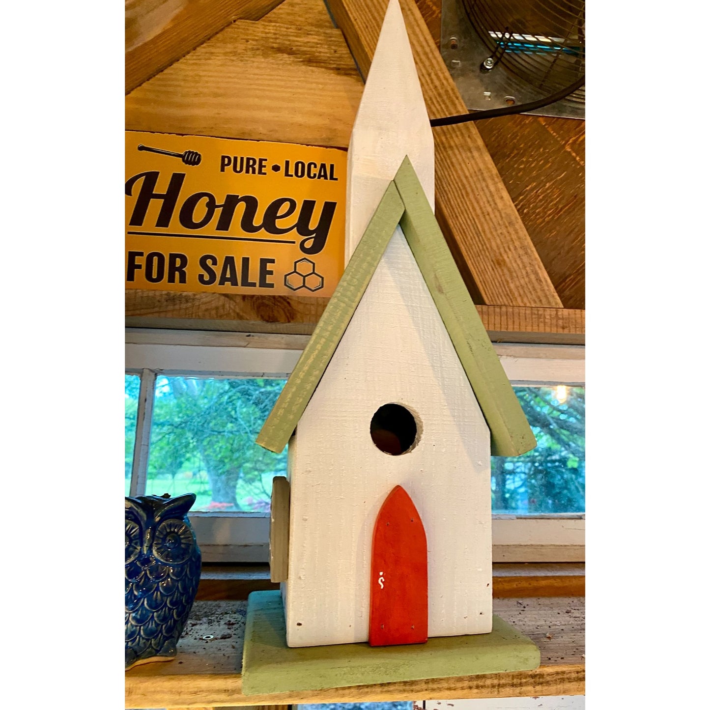 Handmade Birdhouse from Rough Sawn Lumber - Bluebird Houses