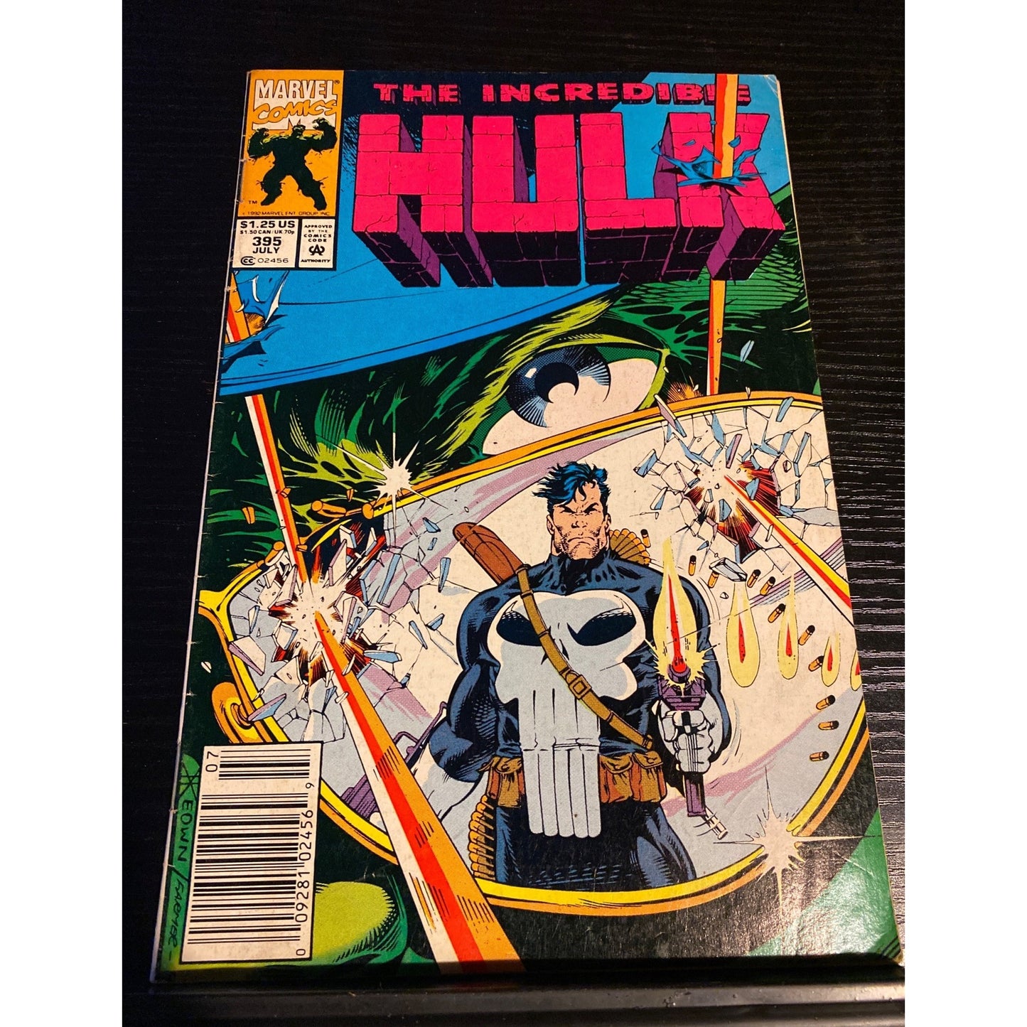 Marvel The Incredible Hulk Comic Book #395 Punisher