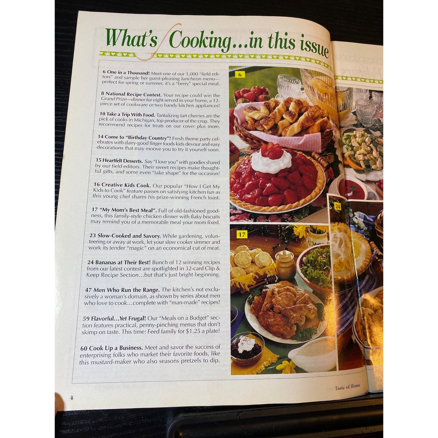 Taste of Home Collectors Edition Magazine Recipes & Cooking Tips