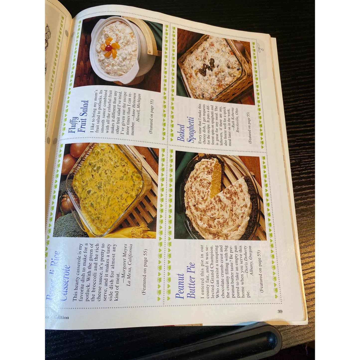 Taste of Home Collectors Edition Magazine Recipes & Cooking Tips