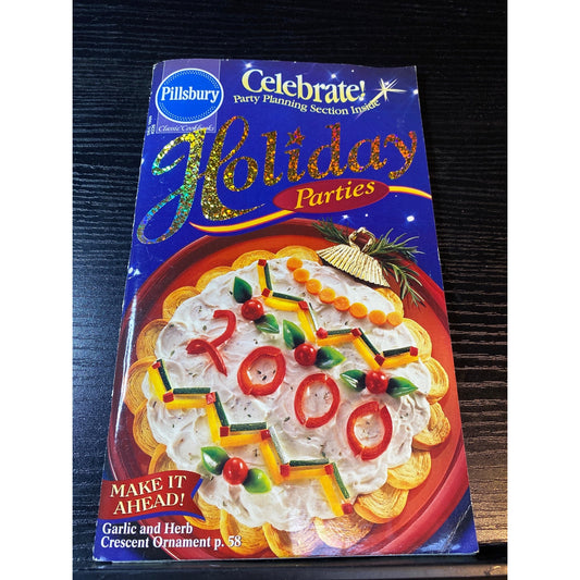 Pillsbury Celebrate Holiday Parties Cookbook Dec 1999 Recipes & Party Ideas