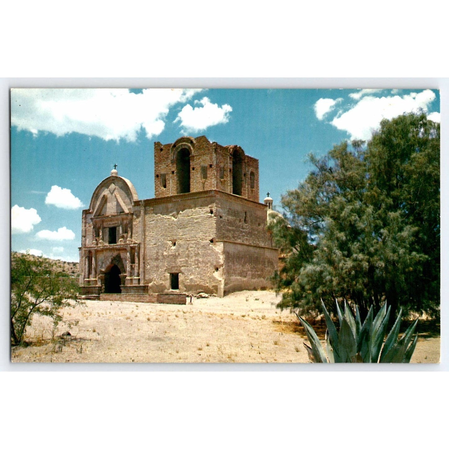 Santa Cruz AZ Arizona Santa Cruz County Tumacacori Mission Church National Park