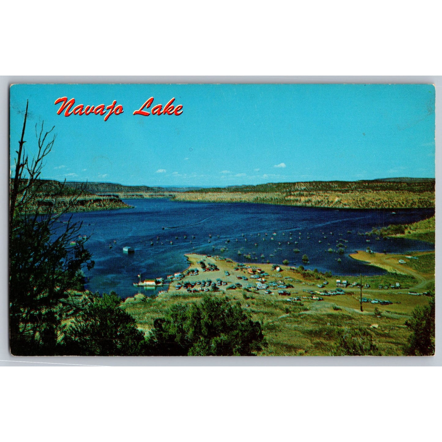 Navajo Lake NV Nevada CO Colorado Chrome Postcard Unused Petley Studios 1960s