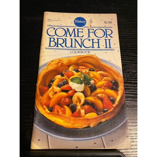 Pillsbury Classic Cookbook Booklet 1984 Come For Brunch II Recipes