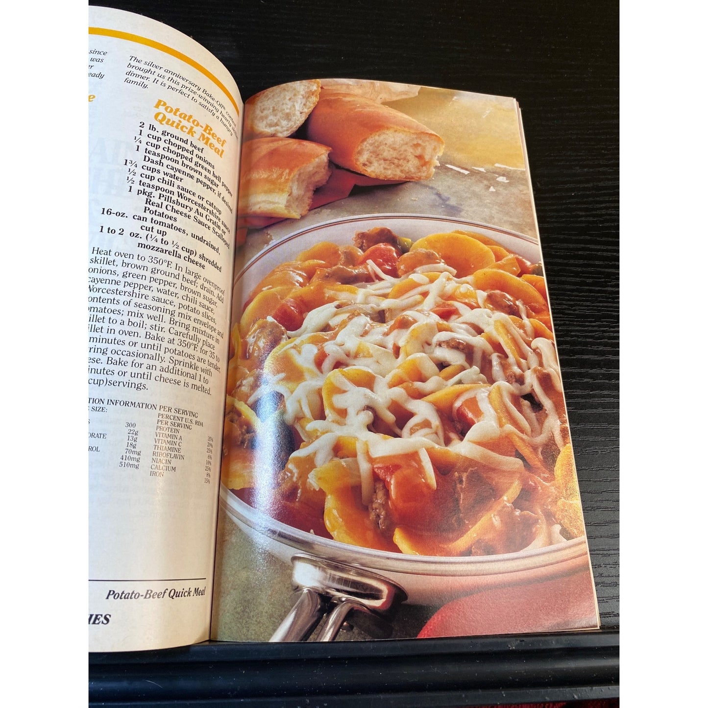Pillsbury Bake-Off Favorites Cookbook Booklet 1989 Classic #98 40 Years