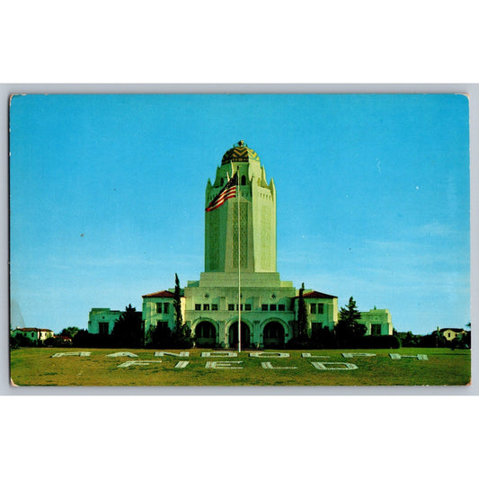San Antonio TX Texas Randolph Field Airport Admin Building Chrome Postcard