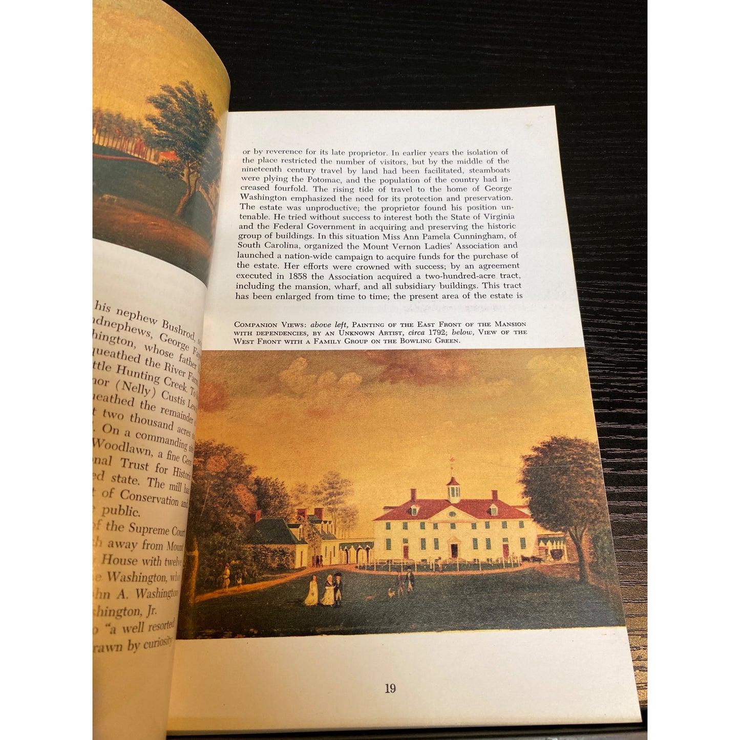 Mount Vernon Illustrated Handbook 1968 By Mount Vernon Ladies Association Of The Union