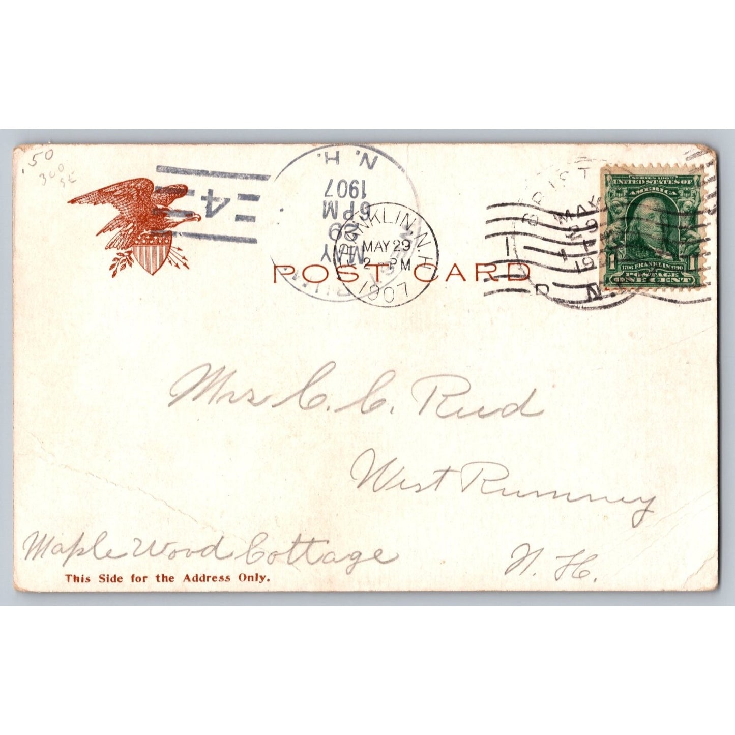 Toledo OH OhioCourt House 1907 Undivided Back Postcard Used Post Card Co