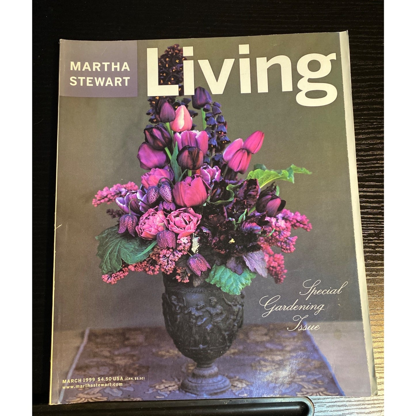Martha Stewart Living Magazine March 1999 Special Gardening Issue Recipe Cards