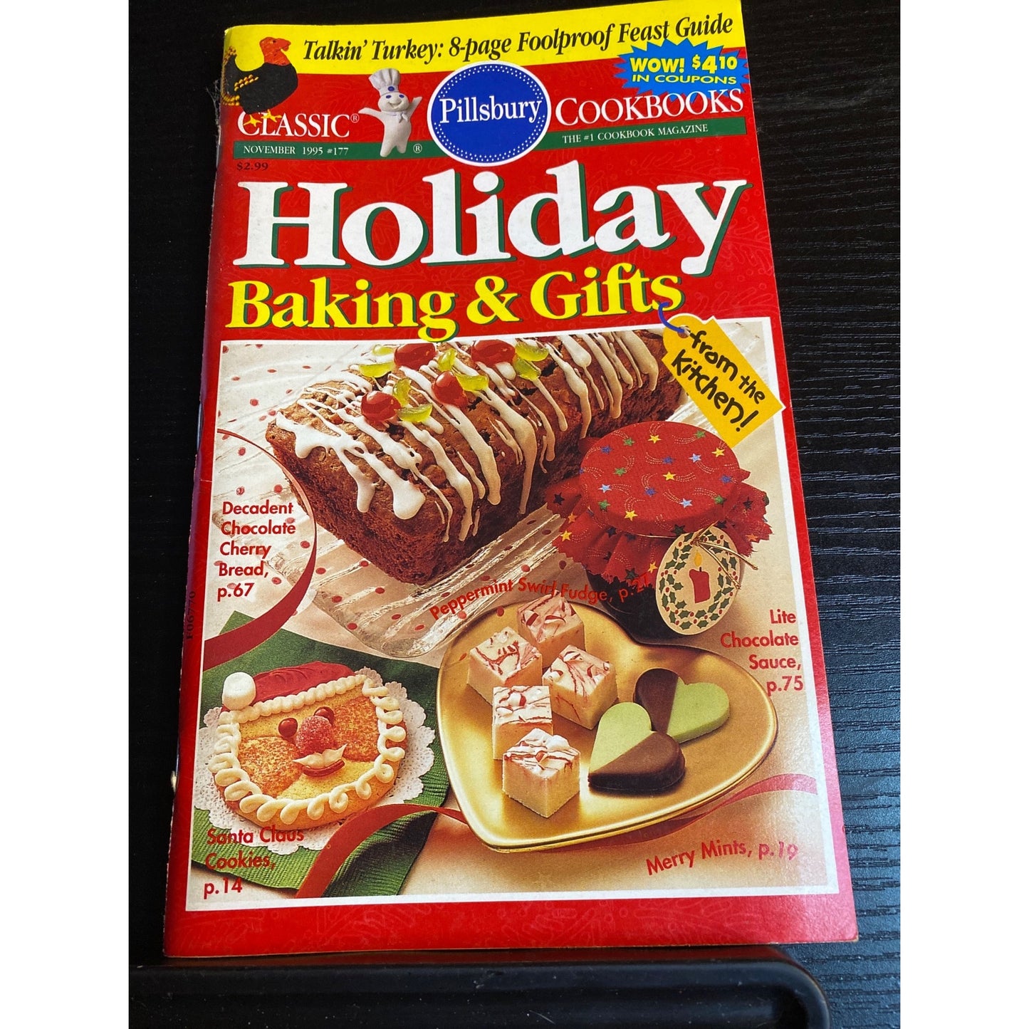 Pillsbury Holiday Baking Gifts 1995 Seasonal Desserts Breads & Festive Ideas