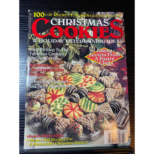 Christmas Cookies & Holiday Entertaining Ideas Vintage Magazine Vol 2 No 1 1994