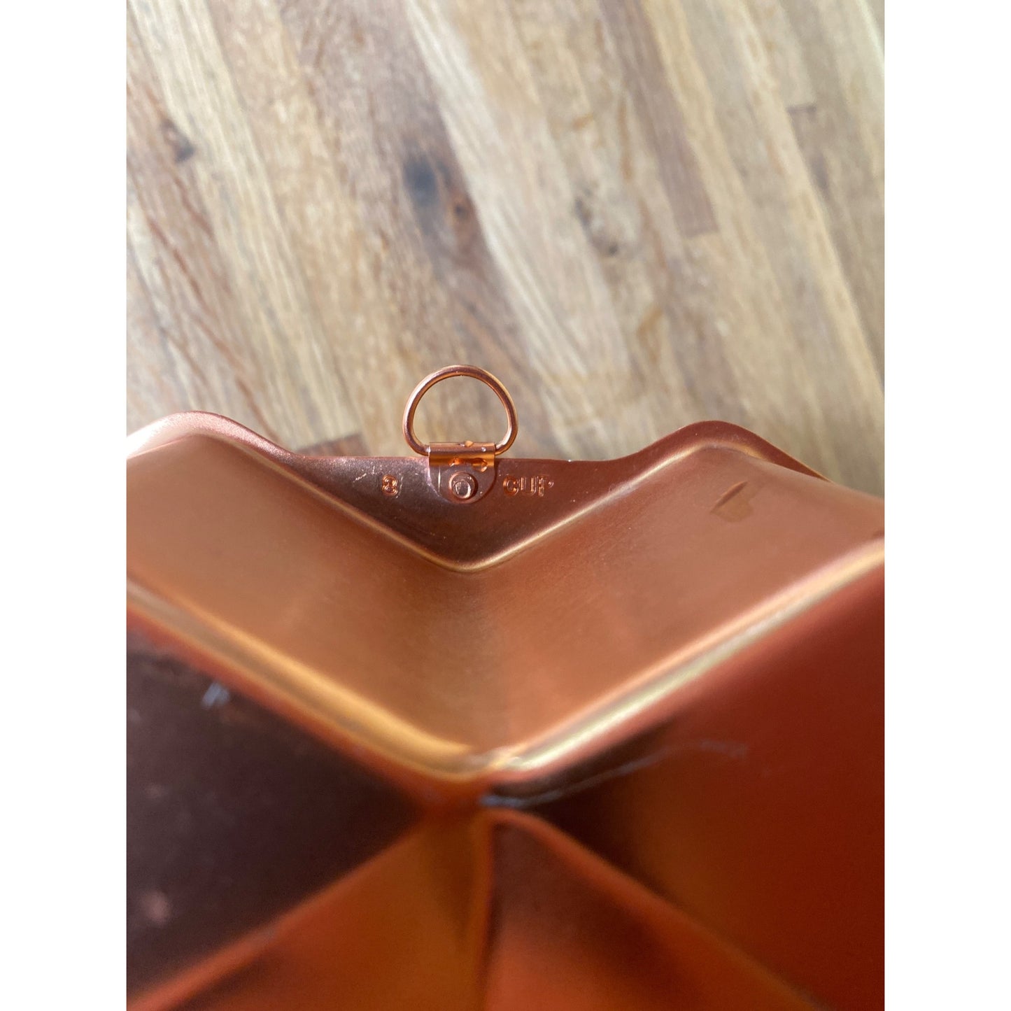 Copper Mold Geometric Star-Shaped Aluminum 8 Cup Baking Mold Durable Decorative