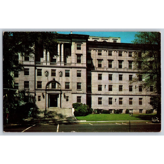 Montpelier VT Vermont National Life Insurance Home Office 1958 Chrome Postcard