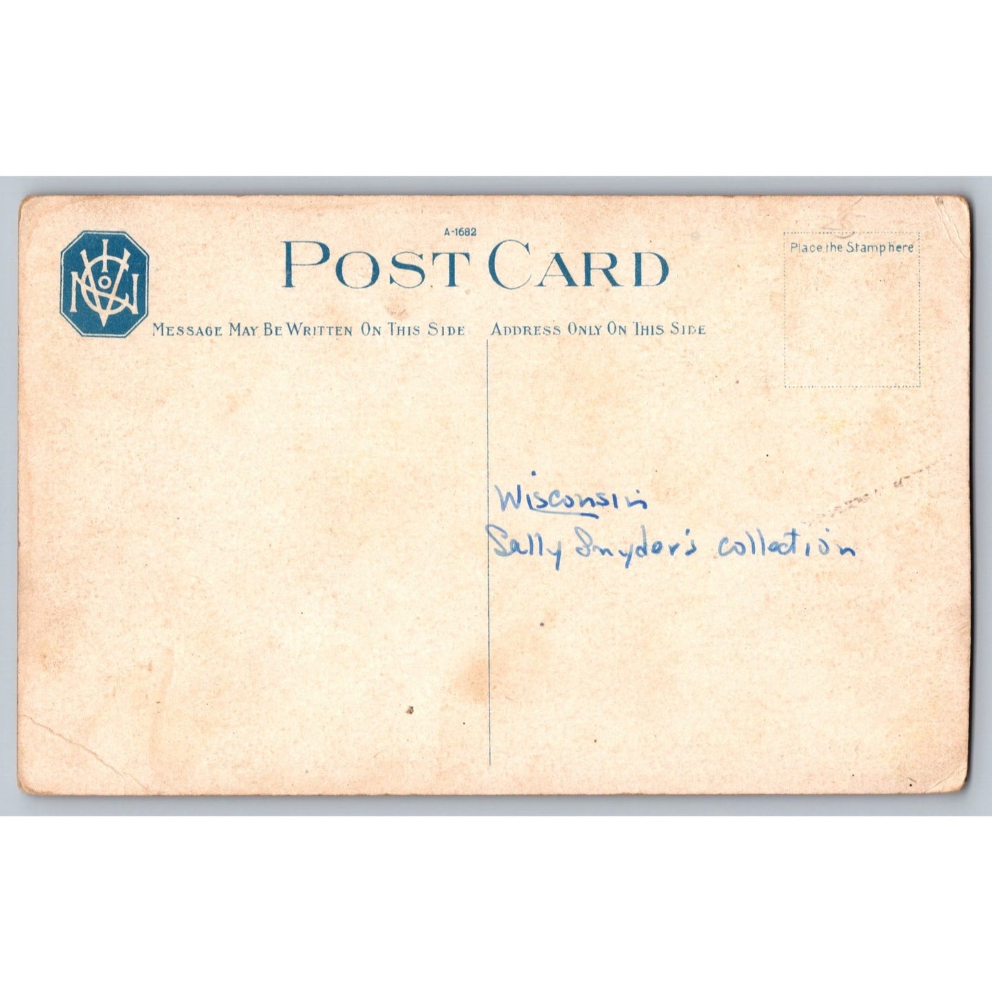 Dells of the WI Wisconsin River Navy Yard Railway White Border Postcard