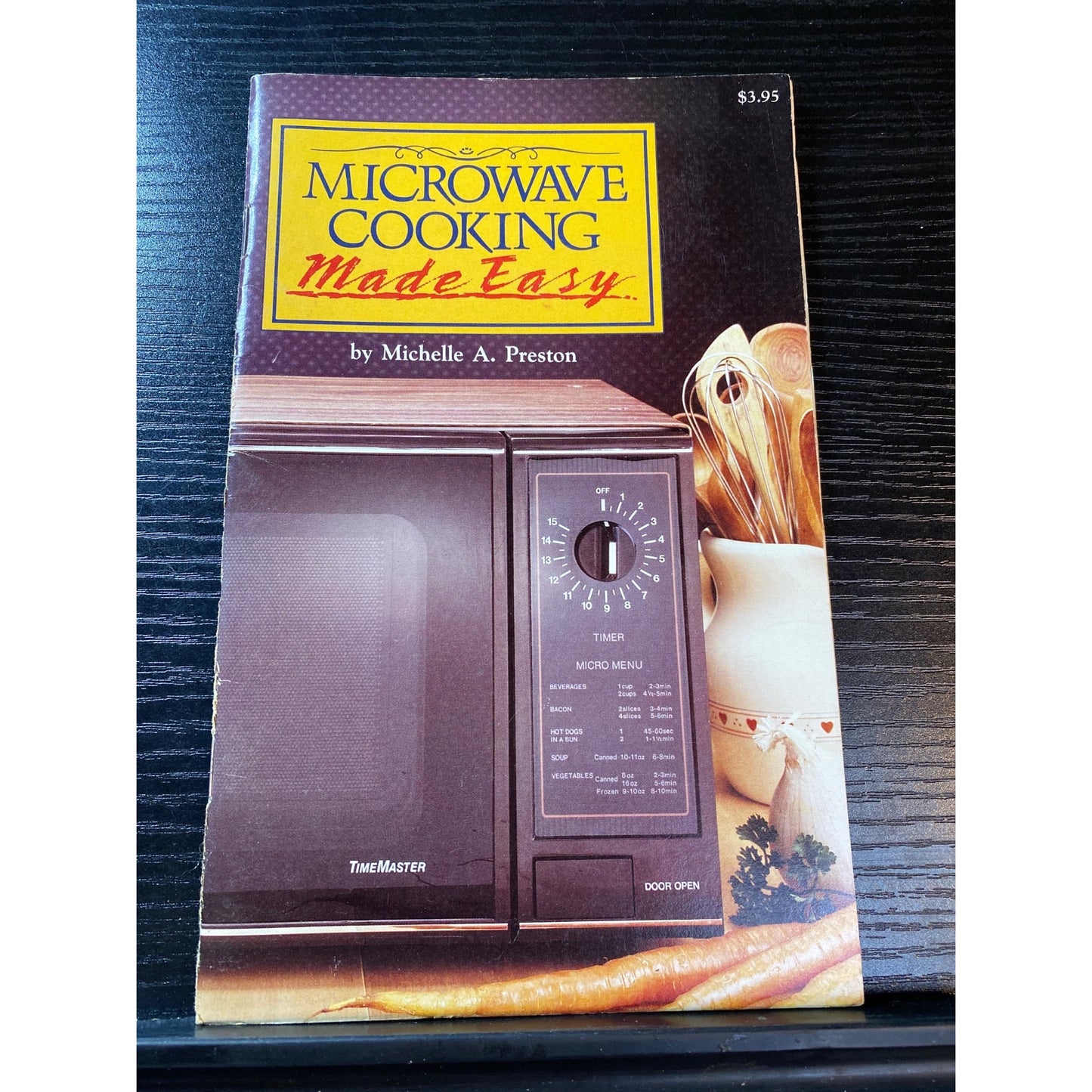 Microwave Cooking Made Easy Michelle A Preston Cookbook Booklet 1980s