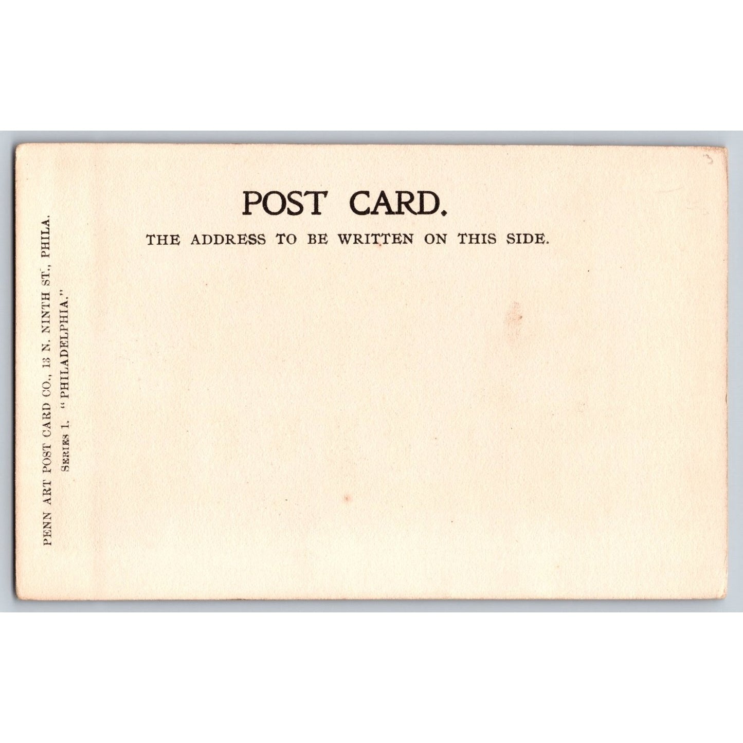 Germantown PA Pennsylvania Washington's House Early 1900s Undivided Back Postcard