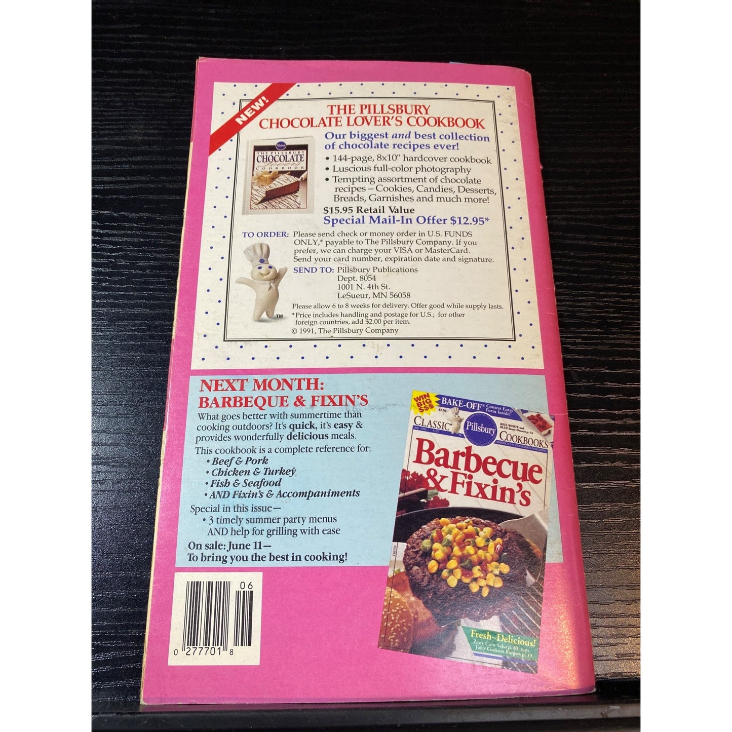 Pillsbury Classic Cookbook Booklet Creative Parties June 1991