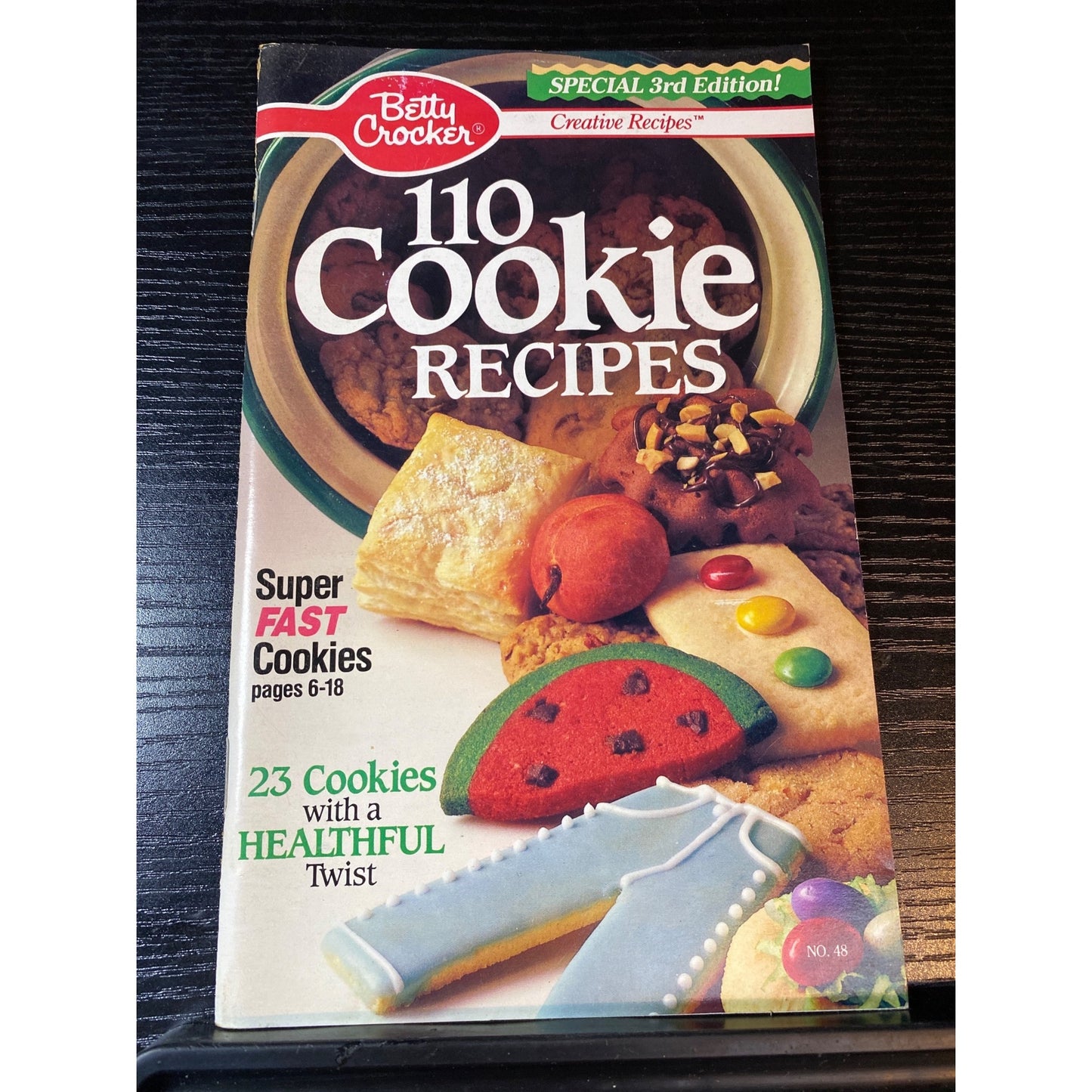 Betty Crocker 110 Cookie Recipes Cookbook Booklet Aug 1990 Special 3rd Edition