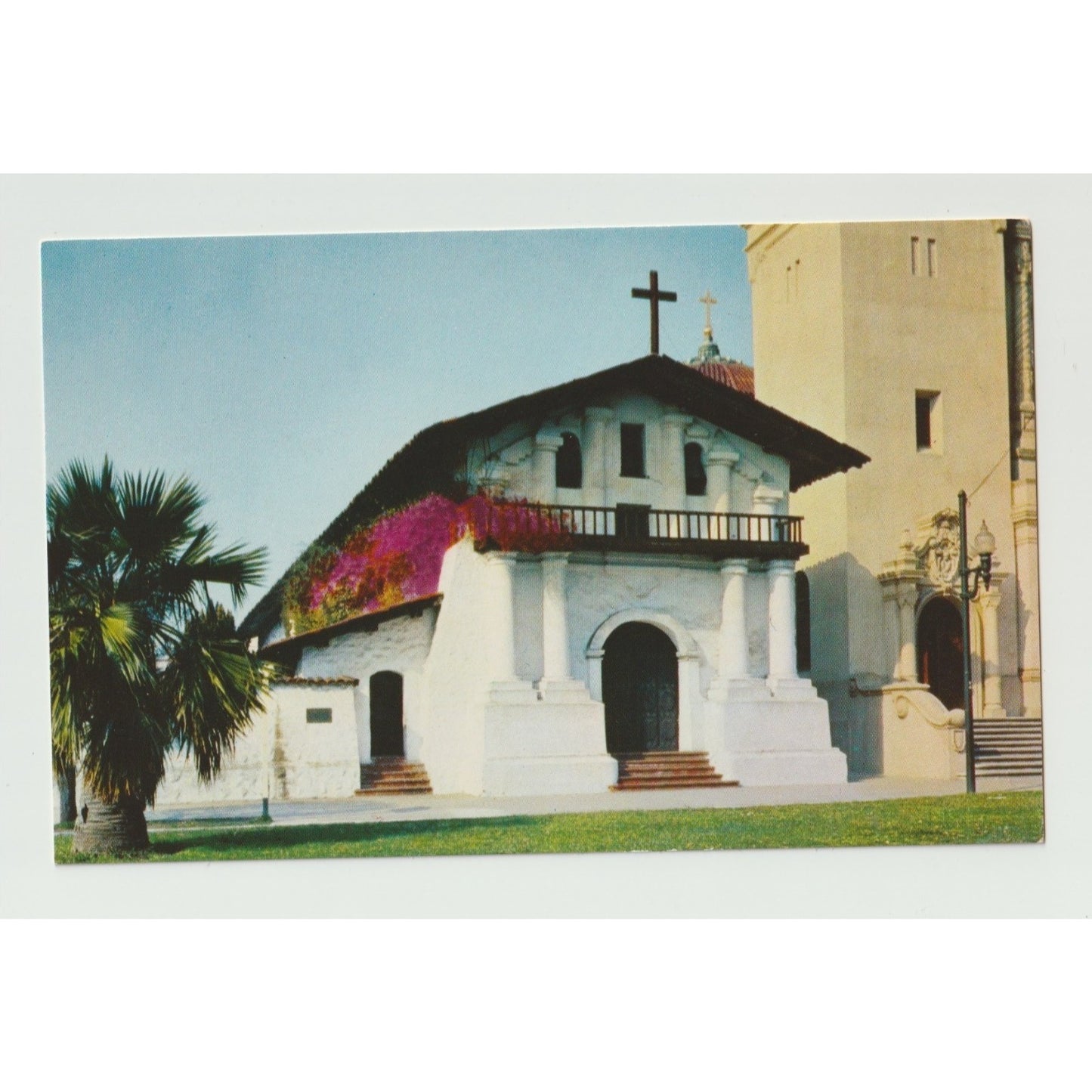 San Francisco CA California Mission De Asis Chrome Postcard Unused