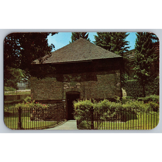 Pittsburgh PA Pennsylvania Block House Fort Pitt Kodachrome Chrome Postcard