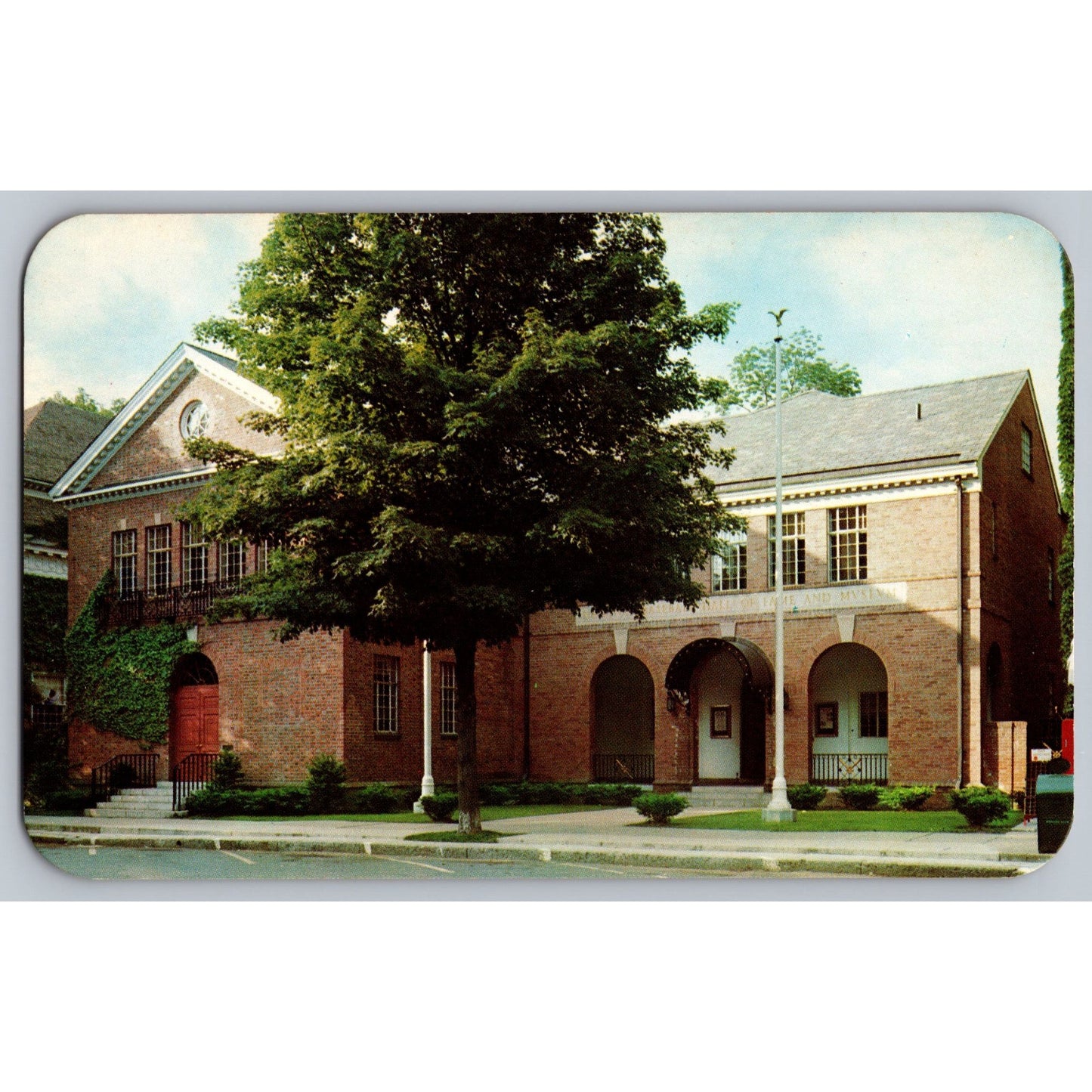 Cooperstown NY New York National Baseball Hall Of Fame & Museum Postcard Dexter