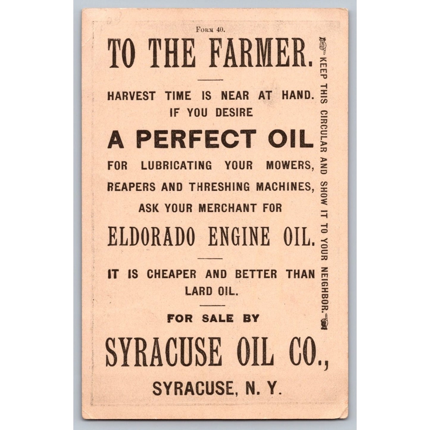 St Paul MN Minnesota 1886 Ice Palace Advertising Card