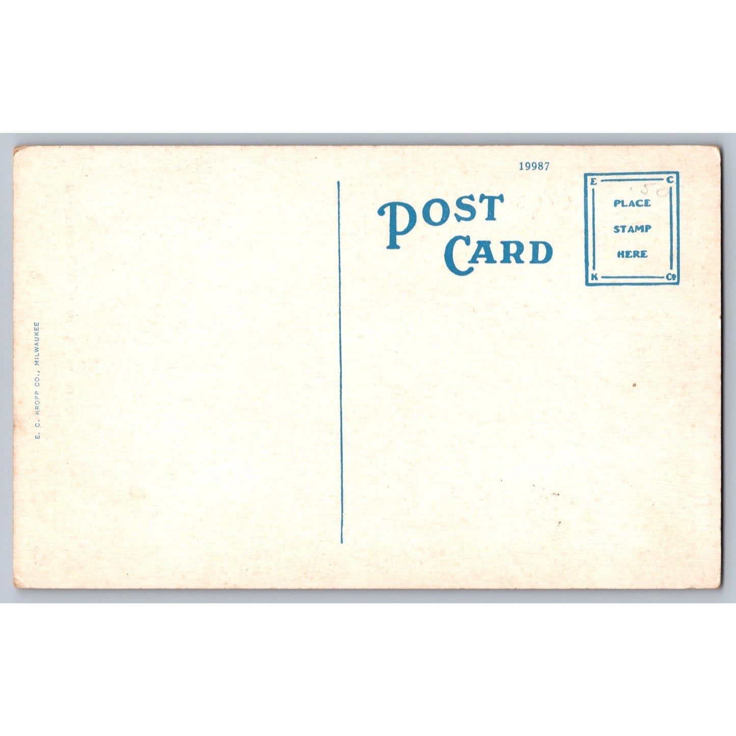 Seattle WA Washington New Washington Hotel White Border Postcard E.C. Kropp Co